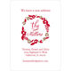 Red Wreath Moving Announcements Image 4 of 6